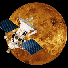 В этот день 35 лет назад к Венере была запущена АМС «Магеллан» 