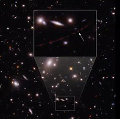 Телескоп Уэбба наблюдает Эарендиль, самую далекую звезду Вселенной, известную науке