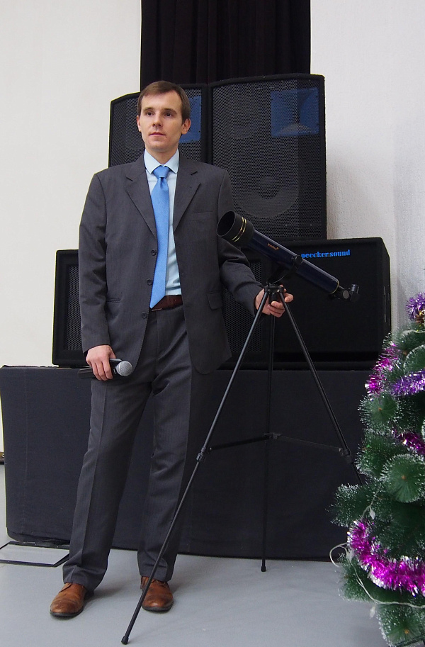 Волгоградский планетарий провёл выездную лекцию в Михайловке