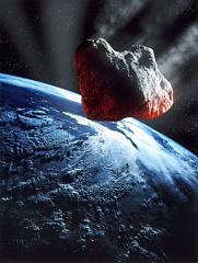 Роскосмос показал кадры пролёта мимо Земли потенциально опасного астероида