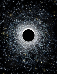 Астрофизики придумали, как рассмотреть невидимую черную дыру в «ископаемой галактике»